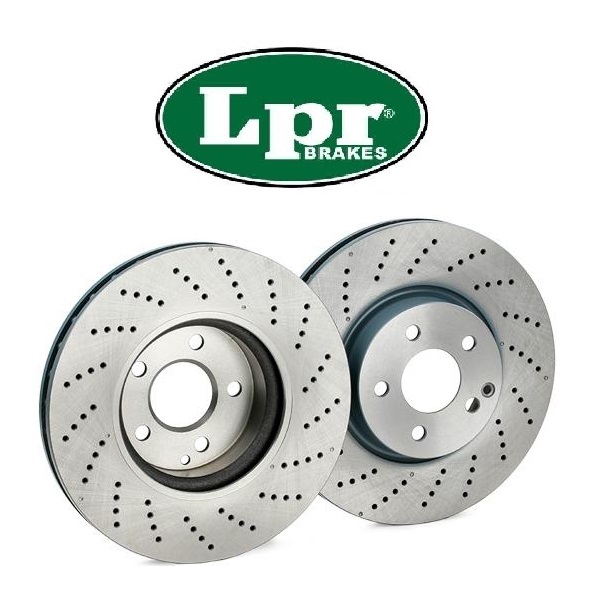 Kit Discos y Pastillas Mercedes Benz C350 • Delanteros 3 DISCOS SPORT LPR