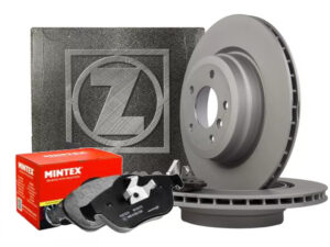 Kit Discos y Pastillas VW BORA 1.8T Discos de Freno marca ZIMMERMANN Pastillas de Freno marca MINTEX VW BORA 1.8 TURBO 20v