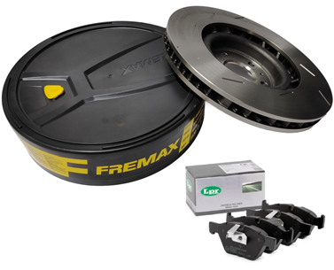 Kit Discos y Pastillas PORSCHE MACAN S • Delanteros 1 Kit Discos y Pastillas PORSCHE MACAN S
