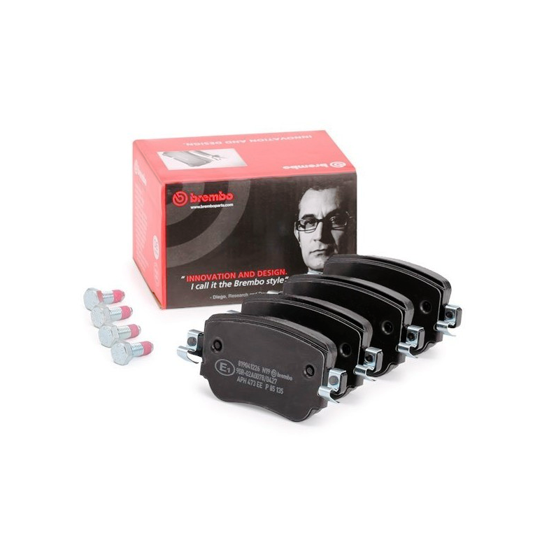 Kit Pastillas BREMBO BMW 328i F30 • Delanteras y Traseras 4 PASTILLAS BREMBO 3