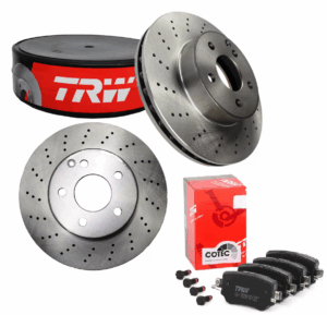 Kit Discos y Pastillas MERCEDES BENZ C 250