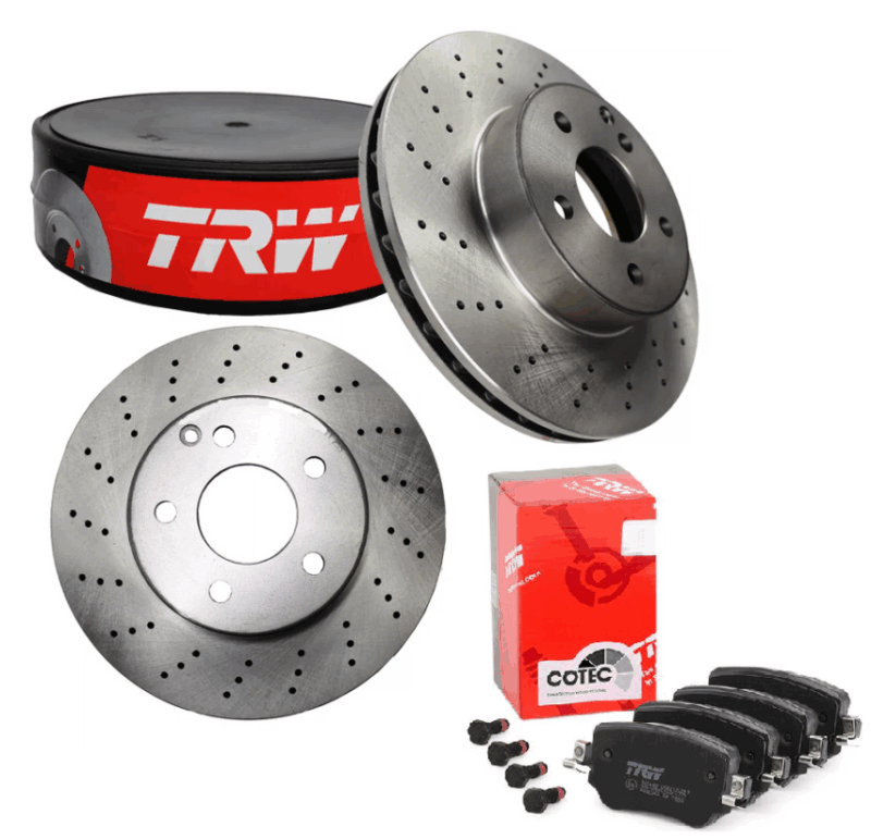Kit Discos y Pastillas MERCEDES BENZ C 250 • Delanteros 1 Kit Discos y Pastillas MERCEDES BENZ C 250